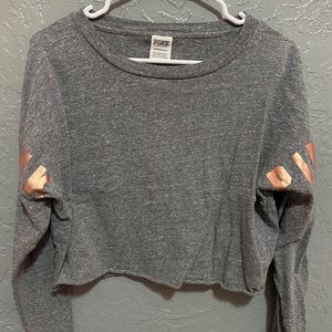 PINK Victoria Secret long sleeve crop